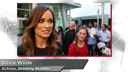 Olivia Wilde, Jake Johnson Dish on 'Drinking Buddies' Experience