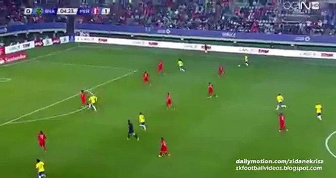 Neymar 1:1 Amazing Goal | Brazil vs Peru 14.06.2015