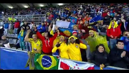 Goal Neymar - Brazil 1-1 Peru - 14-06-2015