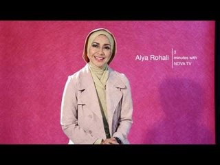 3 minutes with Alya Rohali | Cover Story Nova