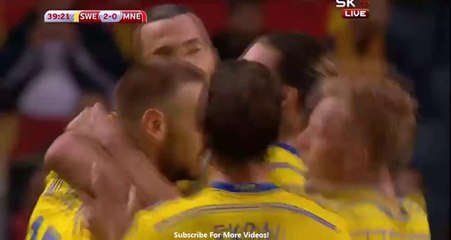 Sweden 3-1 Montenegro All Goals Highlights 14.06.2015 HD (Euro 2016 Qualifiers)