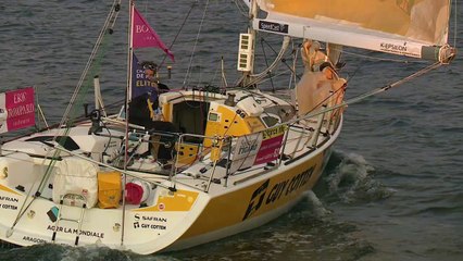 Envoi depuis le bateau média Etoile: Safran Guy Cotten