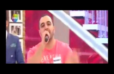 Damat adayından çılgın rap performansı