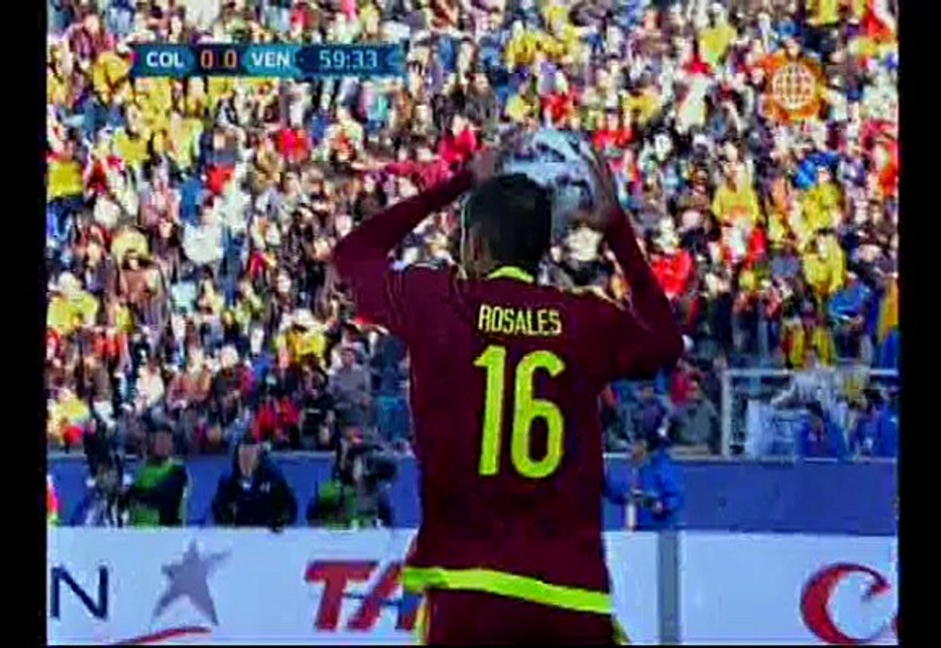 Salomón Rondón anotó el gol de Venezuela ante Colombia (VIDEO)