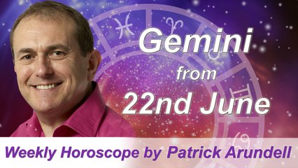 Gemini Weekly Horoscope from 22nd June 2015