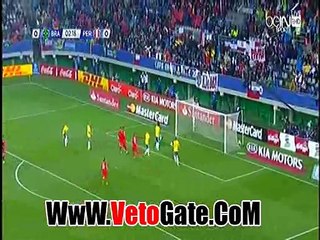 ملخص الشوط الاول البرازيل - بيرو