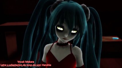 【MMD】 Rotten Girl Grotesque Romance 【Hatsune Miku】【Fandub Mekara】