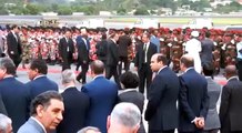Maroc-Gabon-Arrivee Mohamed VI
