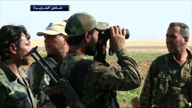 وحدات حماية الشعب الكردية على مشارف تل أبيض