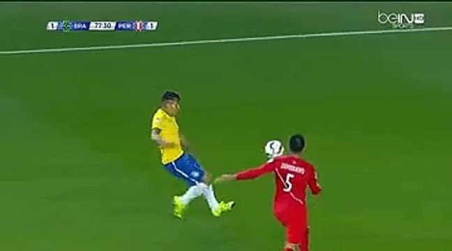 Neymar gets Injured - Brazil vs Peru 14.06.2015
