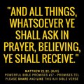 Powerful Bible Promises 17 – Matthew 21:22 – Christian Video