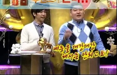 BigBang Taeyang is showing his greeting by dance