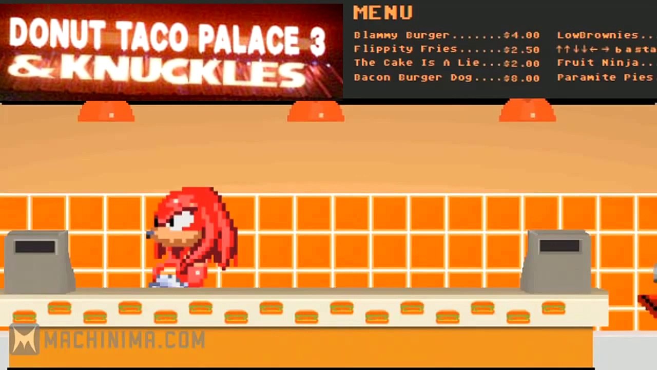 donut taco stand palace 3 & knuckles