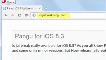 Install iOS 8.3 Untethered Jailbreak pangu Jailbreak on Mac Proof