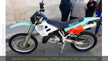 BARI, GIOIA DEL COLLE   APRILIA  RX 125 TIPO VEICOLO CROSS CC 125