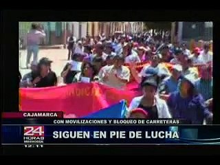 ultimas informaciones sobre paro en cajamarca