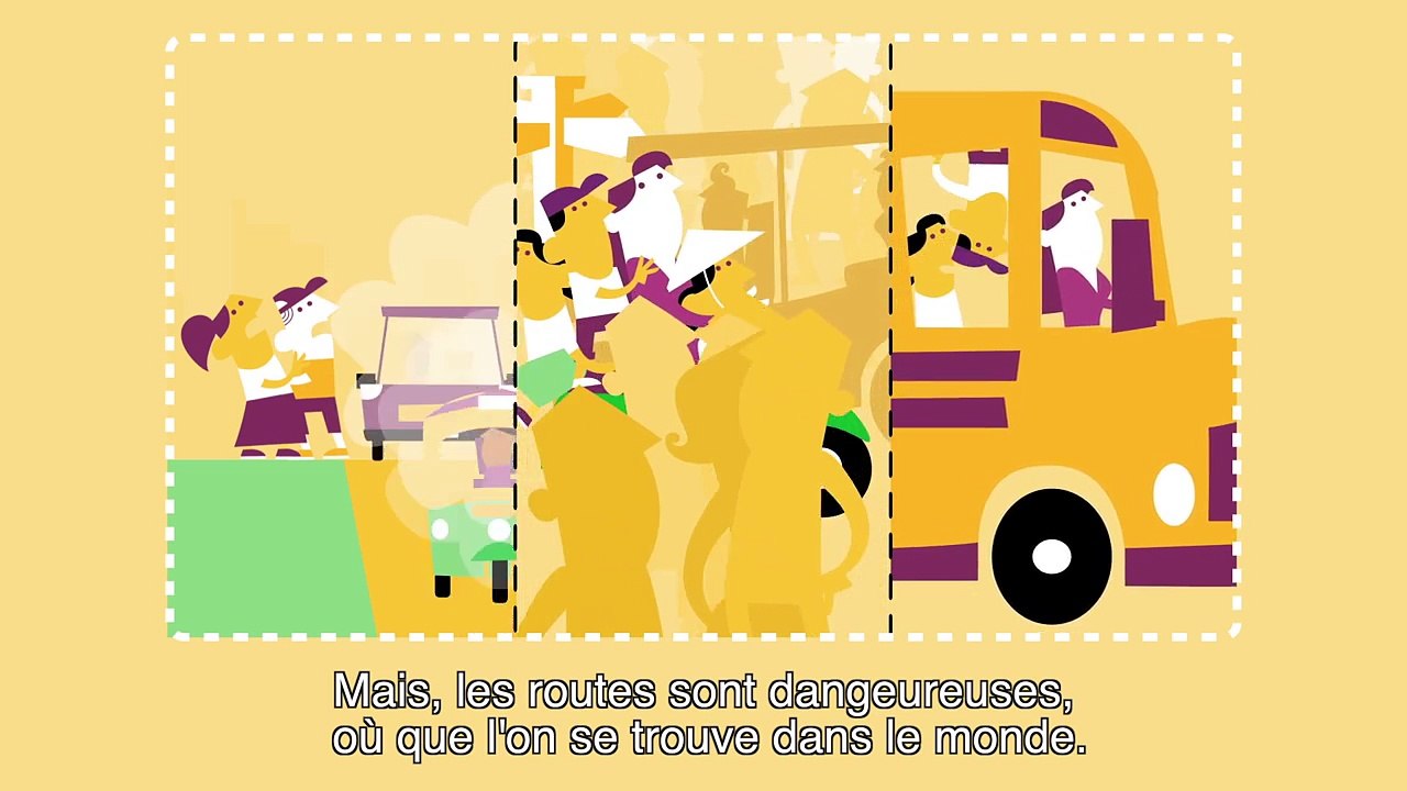 #SaveKidsLives Road Safety Animation - French