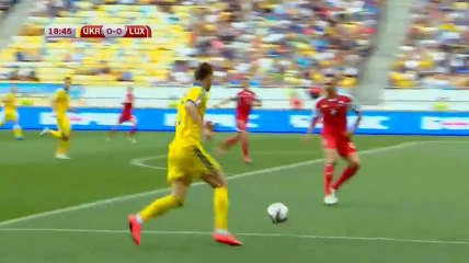 Скачать видео: Ukraine	3-0	Luxembourg (Euro 2016 - Qualif.) EXTENDED highlights 14.06.2015