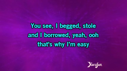 Karaoke Easy (Like Sunday Morning) - The Commodores *