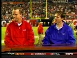 Peyton Manning/Drew Brees Interview w/Chis Berman During Pro Bowl Pt 1.