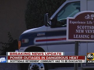 Power outage forces evacuation of Scottsdale retirement community