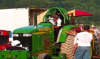 Broome County Fair Tractor Pulls Pulling at Whitney Point NY