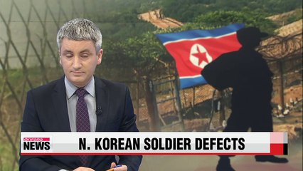 N. Korean soldier defects to S. Korea
