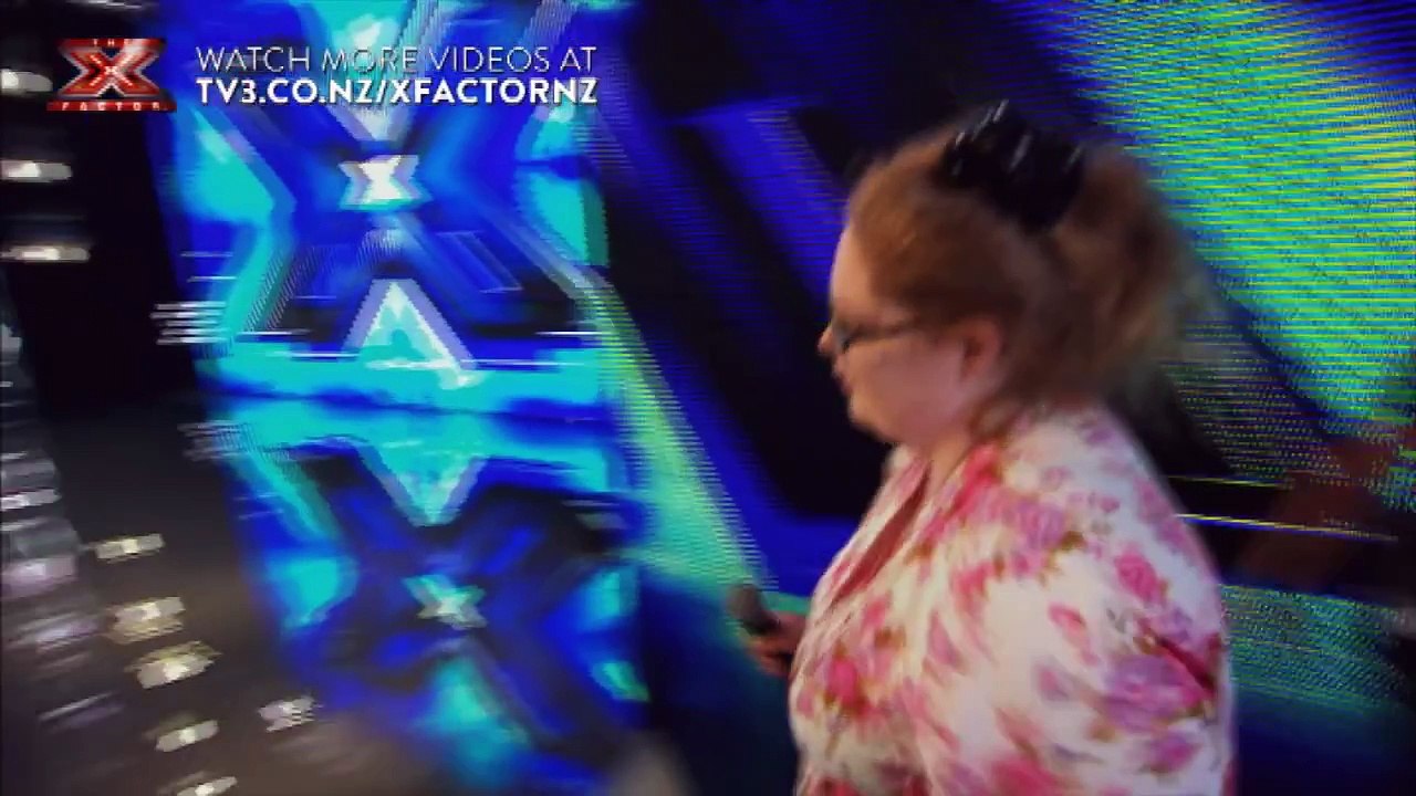 Renee Maurice audition - 'All Coming Back To Me Now'  - The X Factor NZ