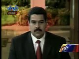 Chávez juramentó al vicepresidente Nicolás Maduro y a nuevos ministros de su Gabinete