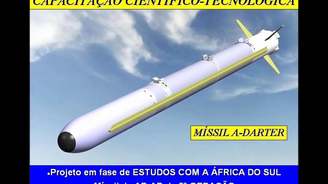 A-Darter o Novo Míssil da FAB