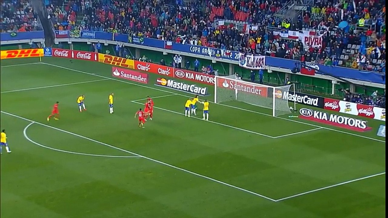 VIDEO Brazil 2 - 1 Peru [Copa America] Highlights