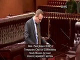 MUST SEE: Australian MP exposes Israeli poopaganda in Australia over Palestine! David Shoebridge