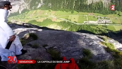 Lauterbrunnen, le paradis suisse du base jump