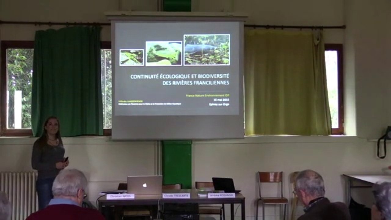 4. Continuité écologique et biodiversité des rivières franciliennes. Formation ENE - FNE IDF, 16 mai 2015. Partie 2/3