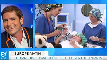 Anesthésie générale, le cerveau des enfants affecté