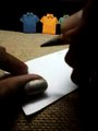 How to make an origami t-shirt