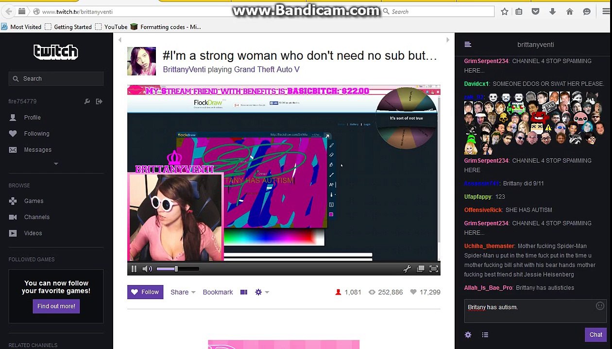 Twitch raid: Brittany Venti
