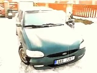 Ford Escort 1.8 TD 66 kW,  cold start -20°C