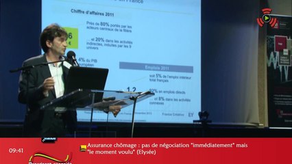 1er Panorama Economique des industries culturelles et creatives par Laurent Coulon SACEM Keynote @ R