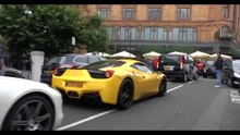 Niall Horan (One Direction) Driving his Ferrari 458 in London 2015!