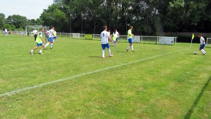 échauffement U18 pour une place en finale