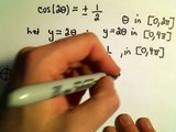 Solving Trigonometric Equation, Harder Example - Example 1
