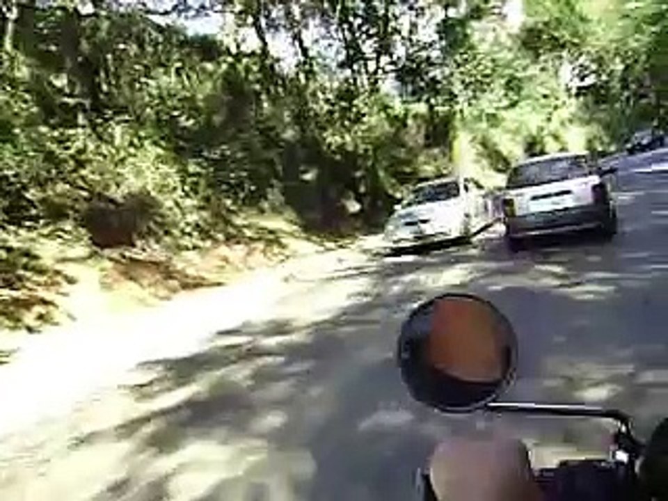 fuga de moto