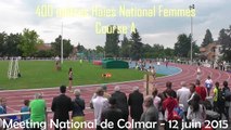 Meeting National de Colmar 2015 - 400m haies National femmes A
