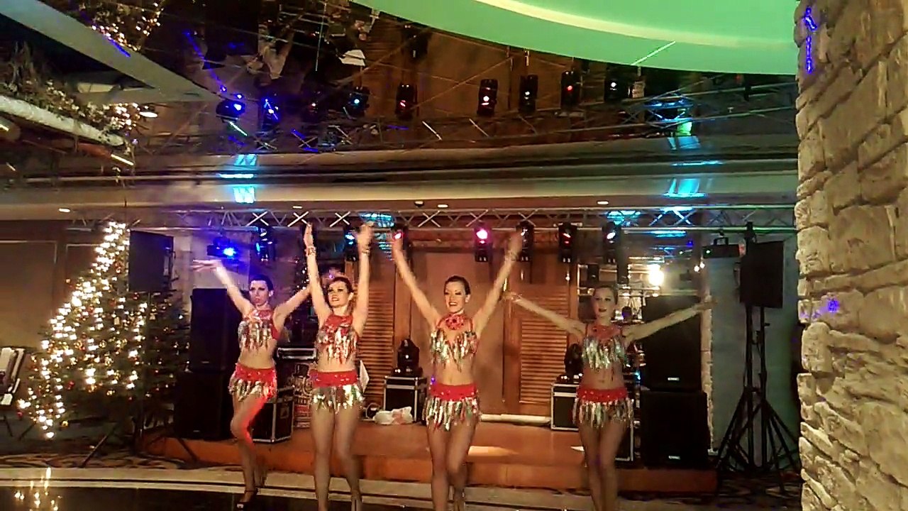 Dance show in Radisson blu Riga