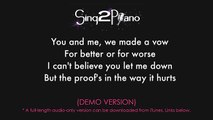 I'm Not the Only One (Female Key - Piano Karaoke demo) Sam Smith