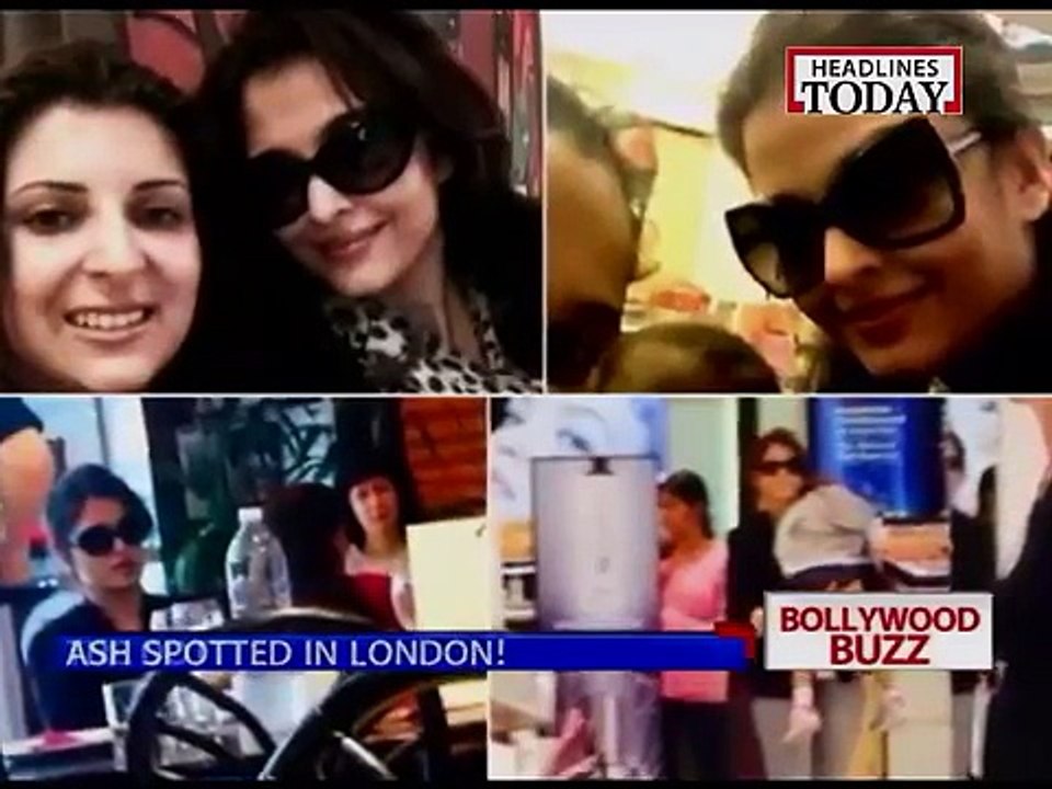 Aishwarya Rai Bachchan spotted in London