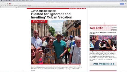 Bankers Stealing Your Money While Jay-Z and Beyonce Visit Cuba