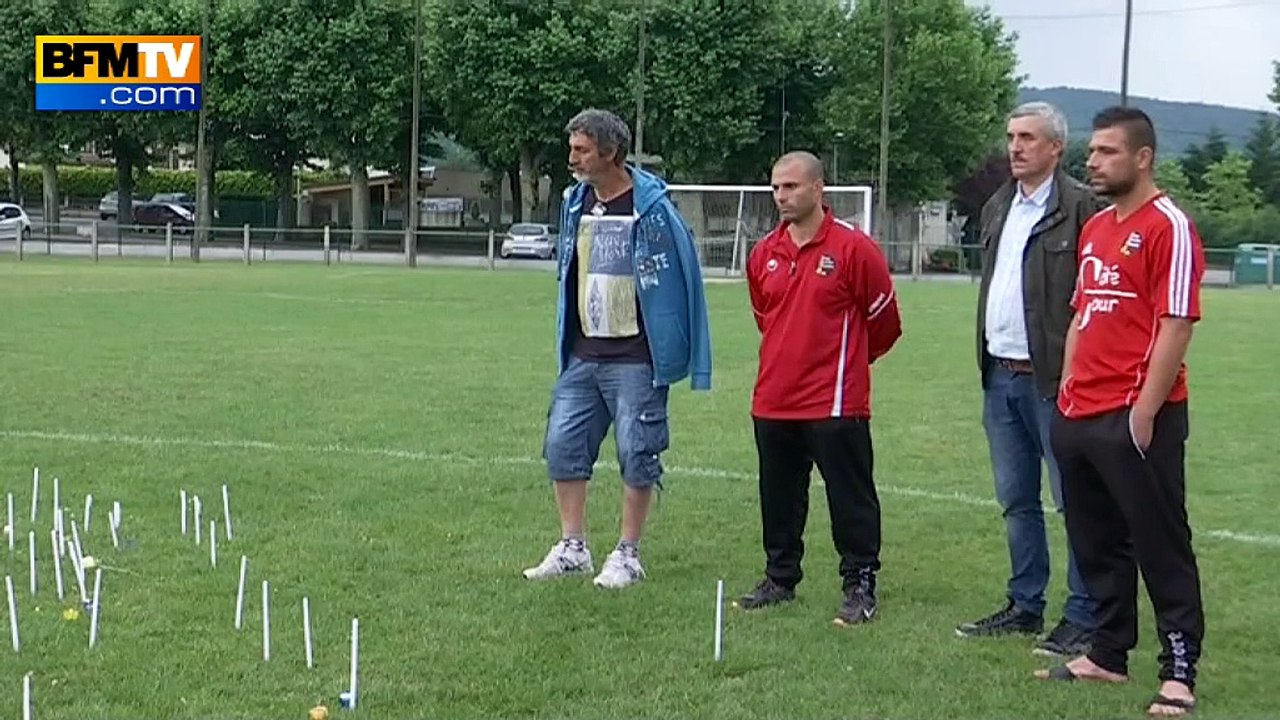 Explosion mortelle en Haute-Loire: le club de foot des adolescents en deuil