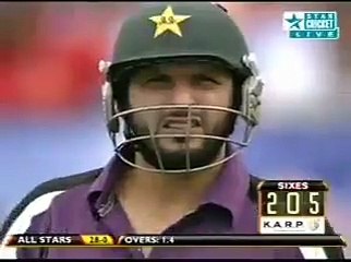 Shahid Afridi's wonderful innings in super six match